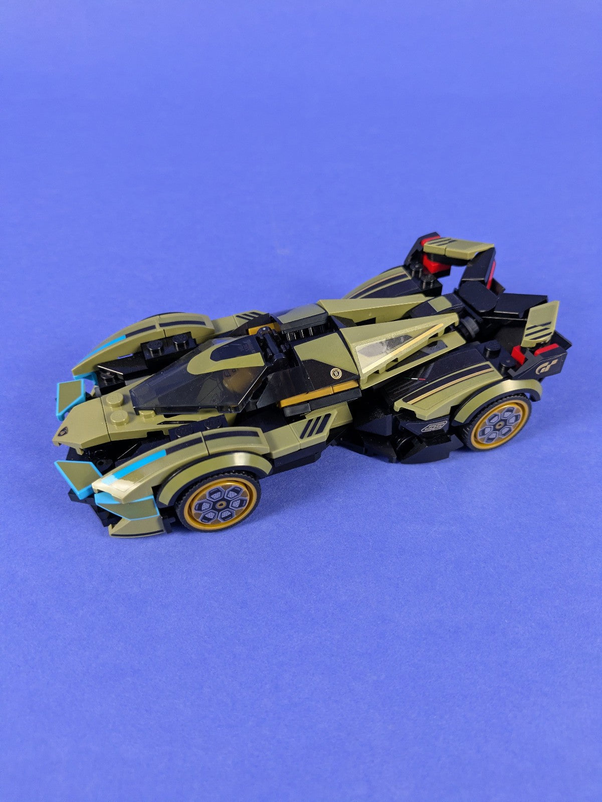 Lego SPEED CHAMPIONS: Lamborghini Lambo V12 Vision Gran Turismo 76923 Complete