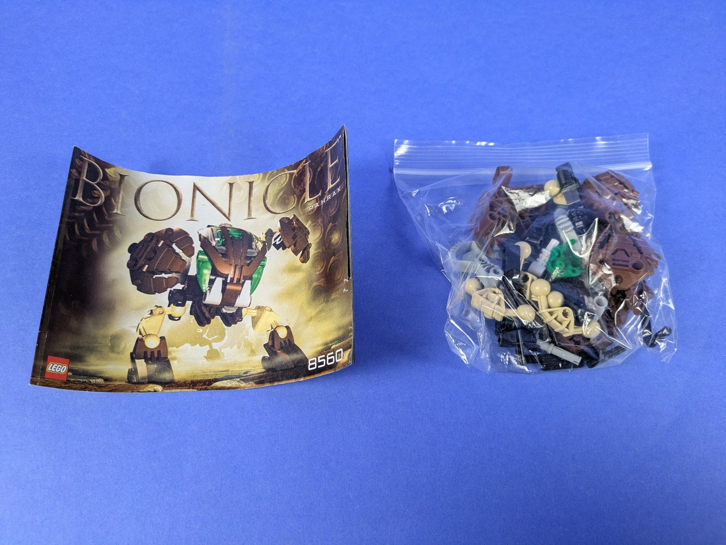 Lego BIONICLE: Bohrok: Pahrak Set 8560 Complete Set