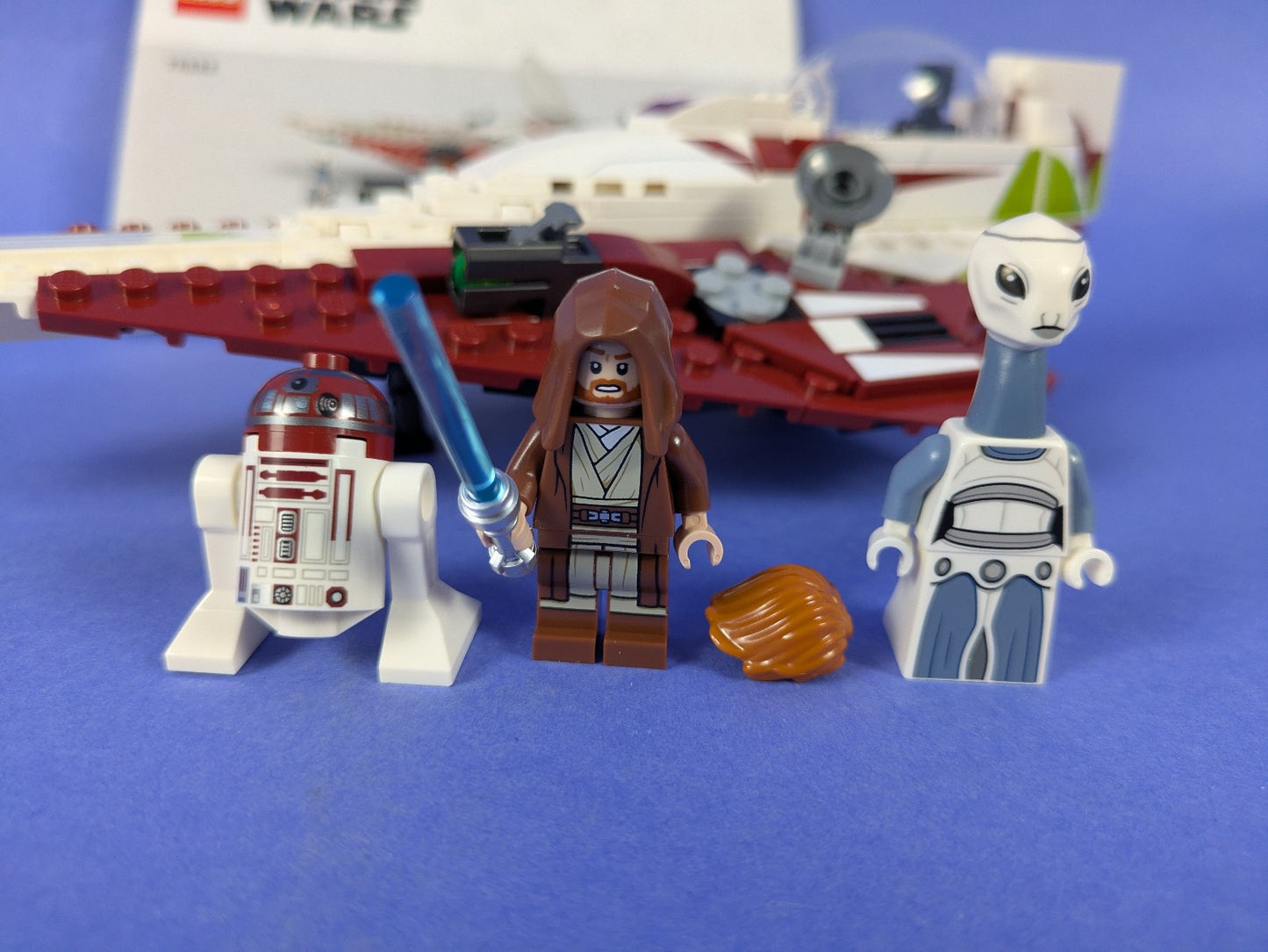 Lego Star Wars: Episode 2: Obi-Wan Kenobi's Jedi Starfighter Set 75333 Complete