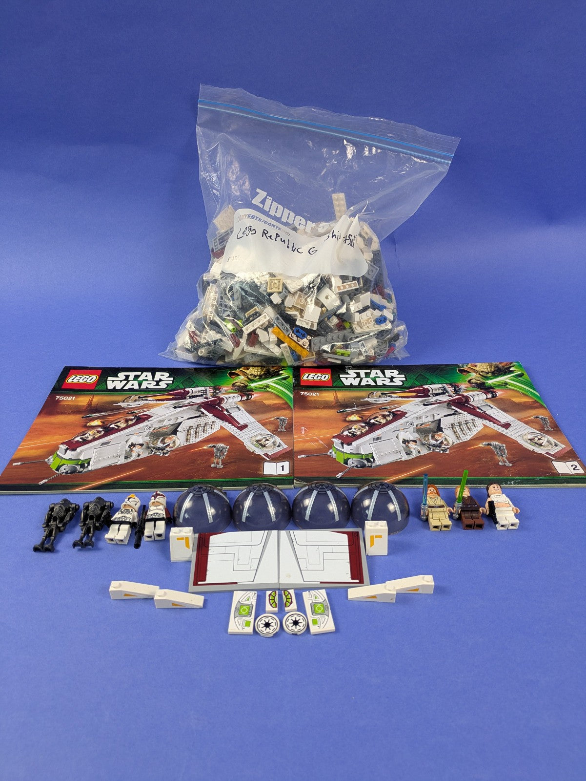 LEGO Star Wars Republic Gunship 75021 Complete Set Pre-Owned