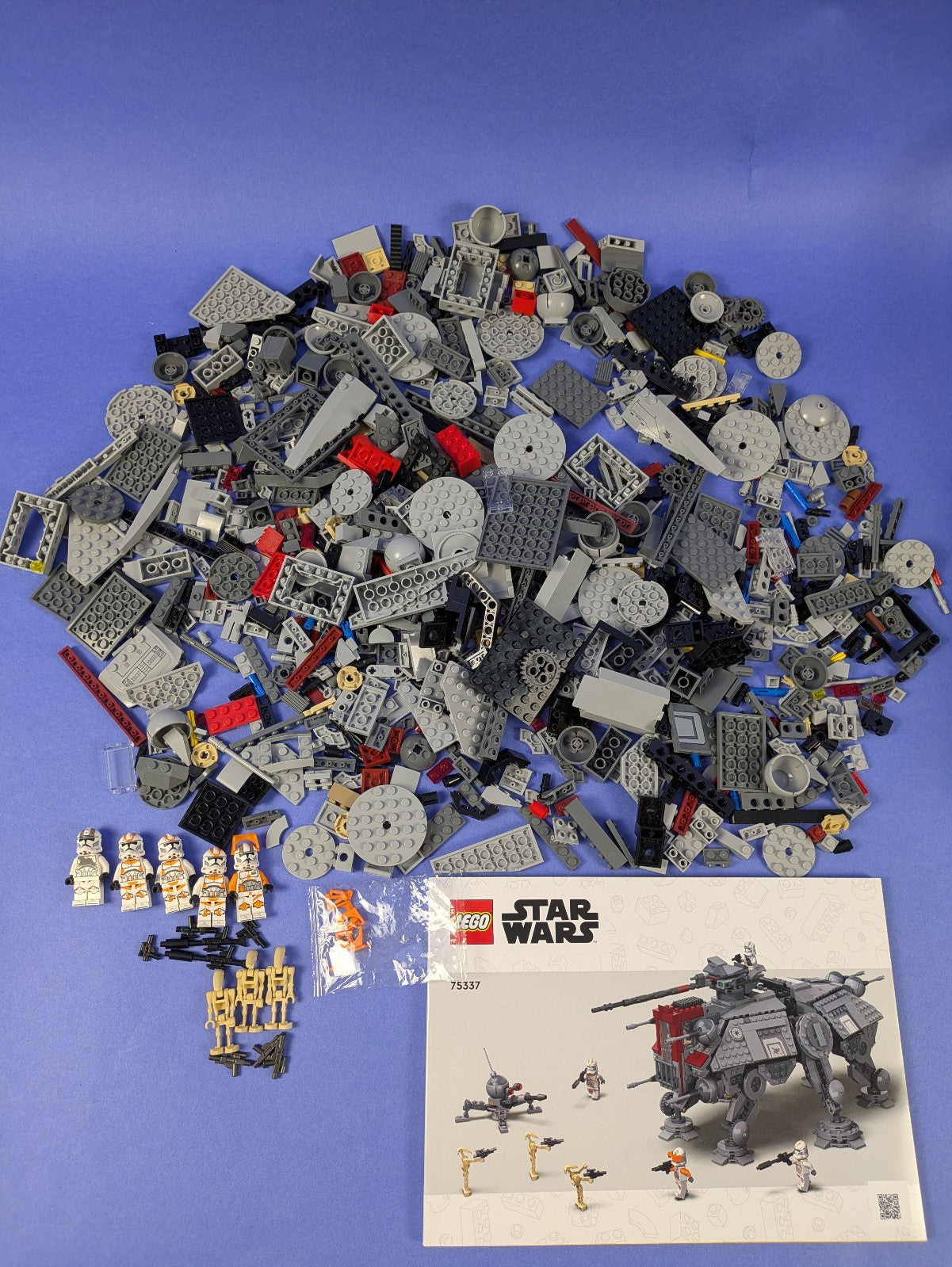 LEGO Star Wars AT-TE Walker 75337 Complete Set Pre-Owned