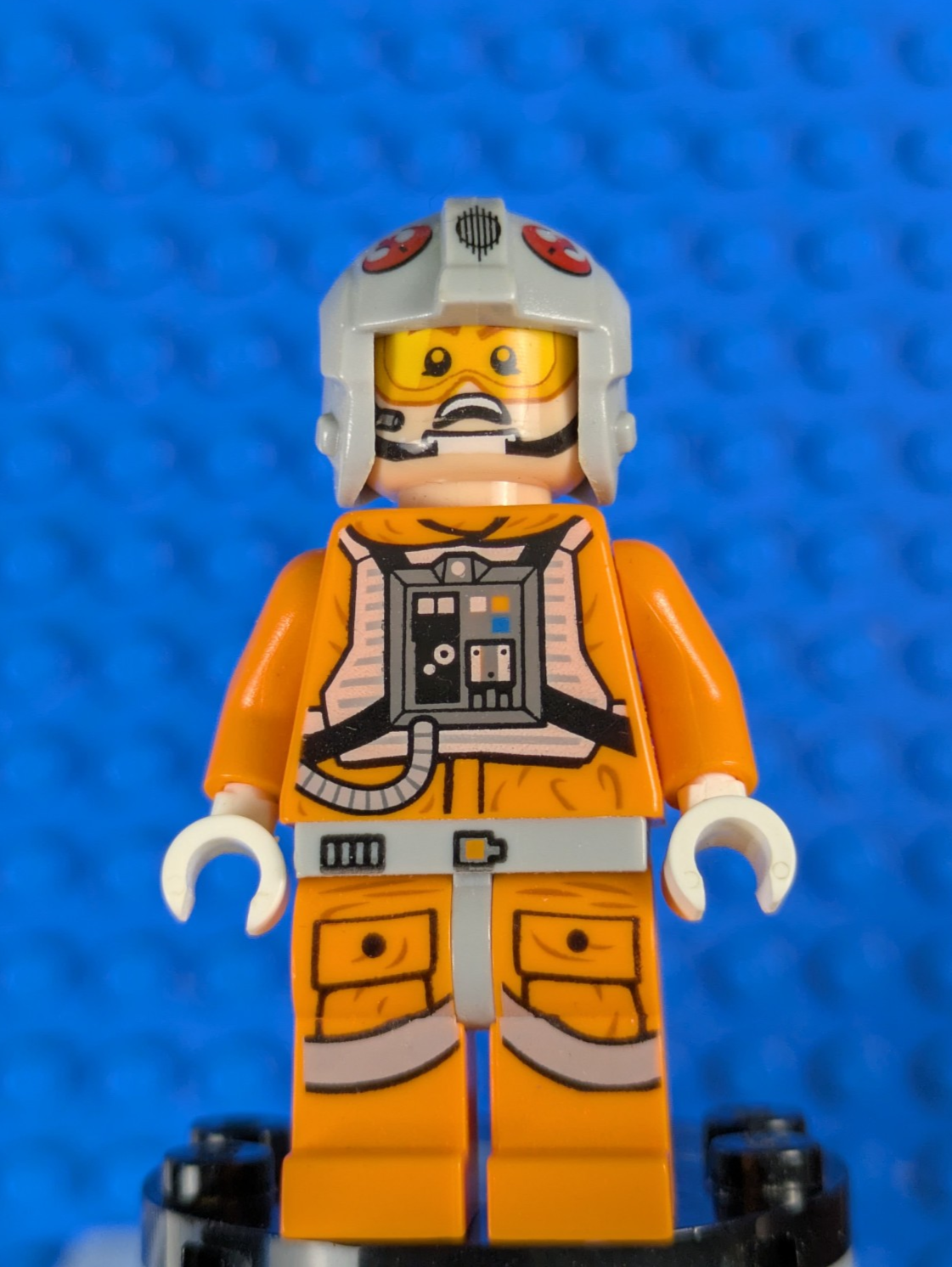 Lego Star Wars: Snowspeeder Pilot - Light Bluish Gray Helmet sw0607 Set 75074