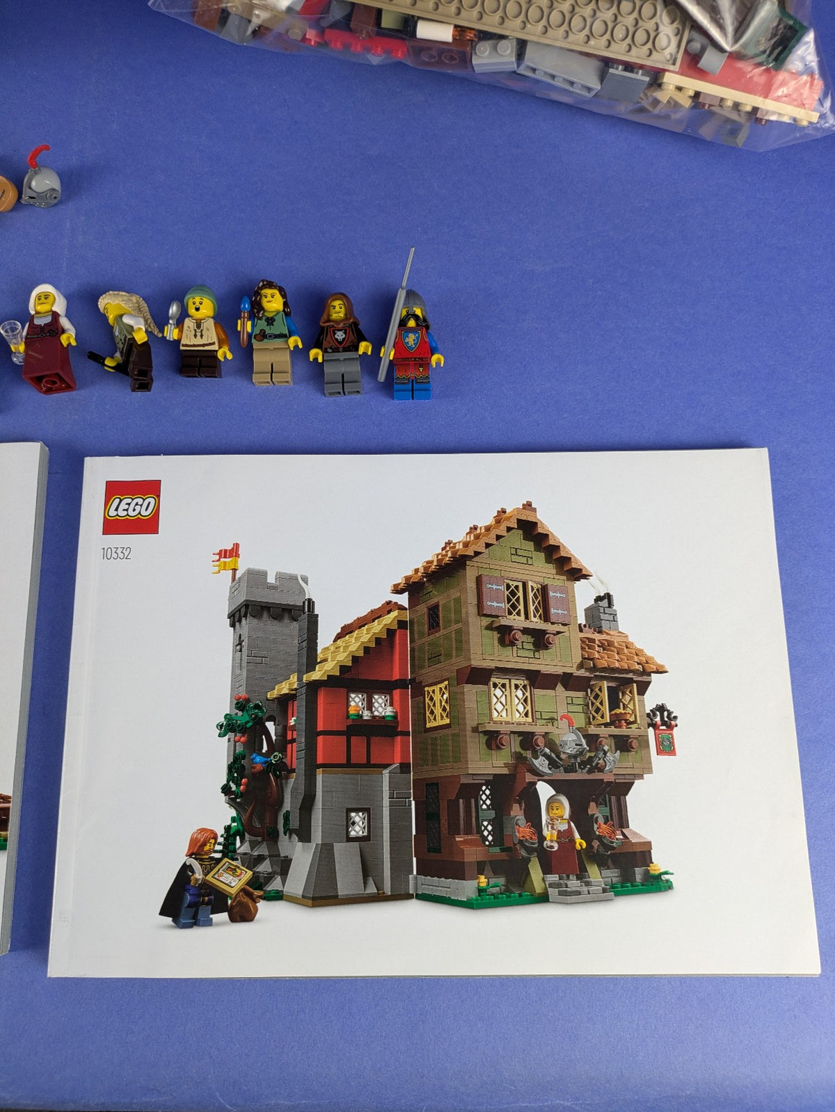 LEGO Castle Medieval Town Square 10332 Complete Set Pre-Owned