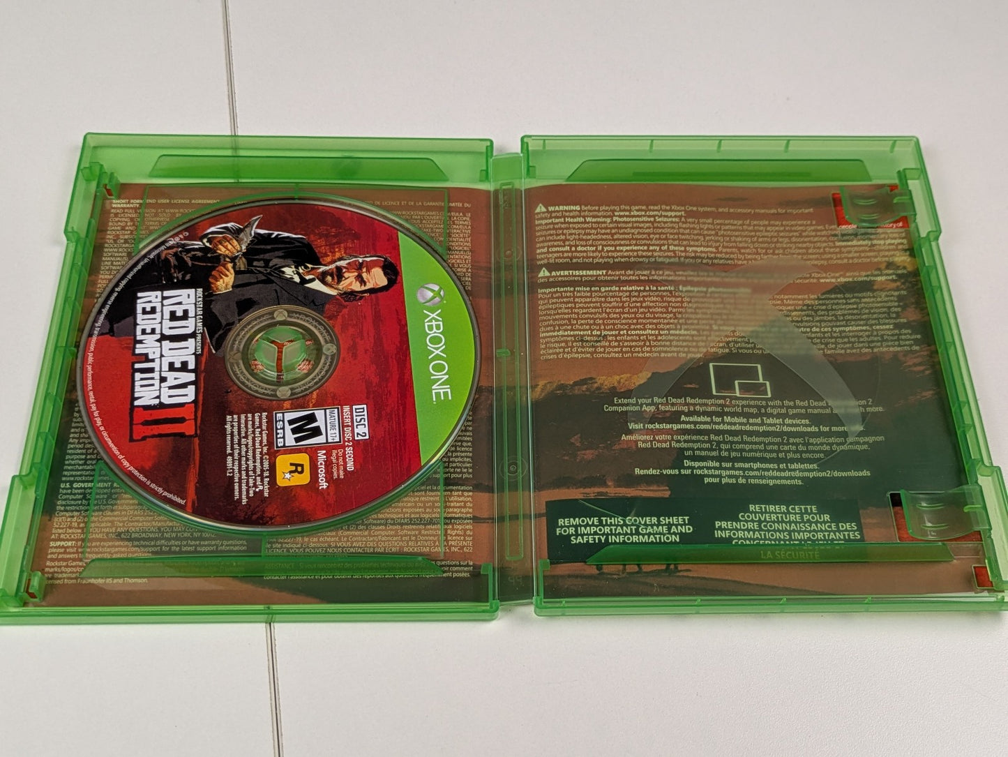 Red Dead Redemption 2 (Xbox One, 2018) CIB