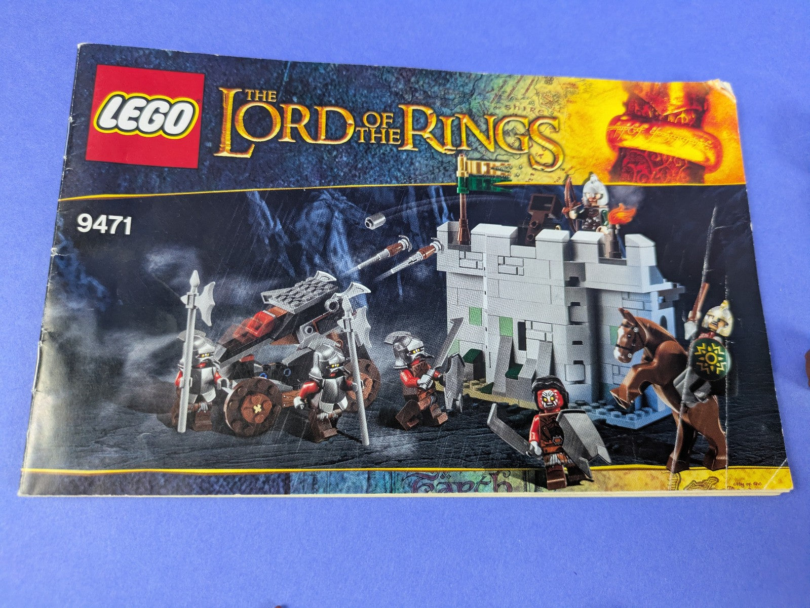 LEGO The Hobbit and The Lord of the Rings Uruk-hai Army 9471 Complete Pre-Owned