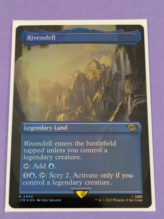 MTG: The Lord of the Rings: Rivendell Borderless Foil #0344 Rare - NM