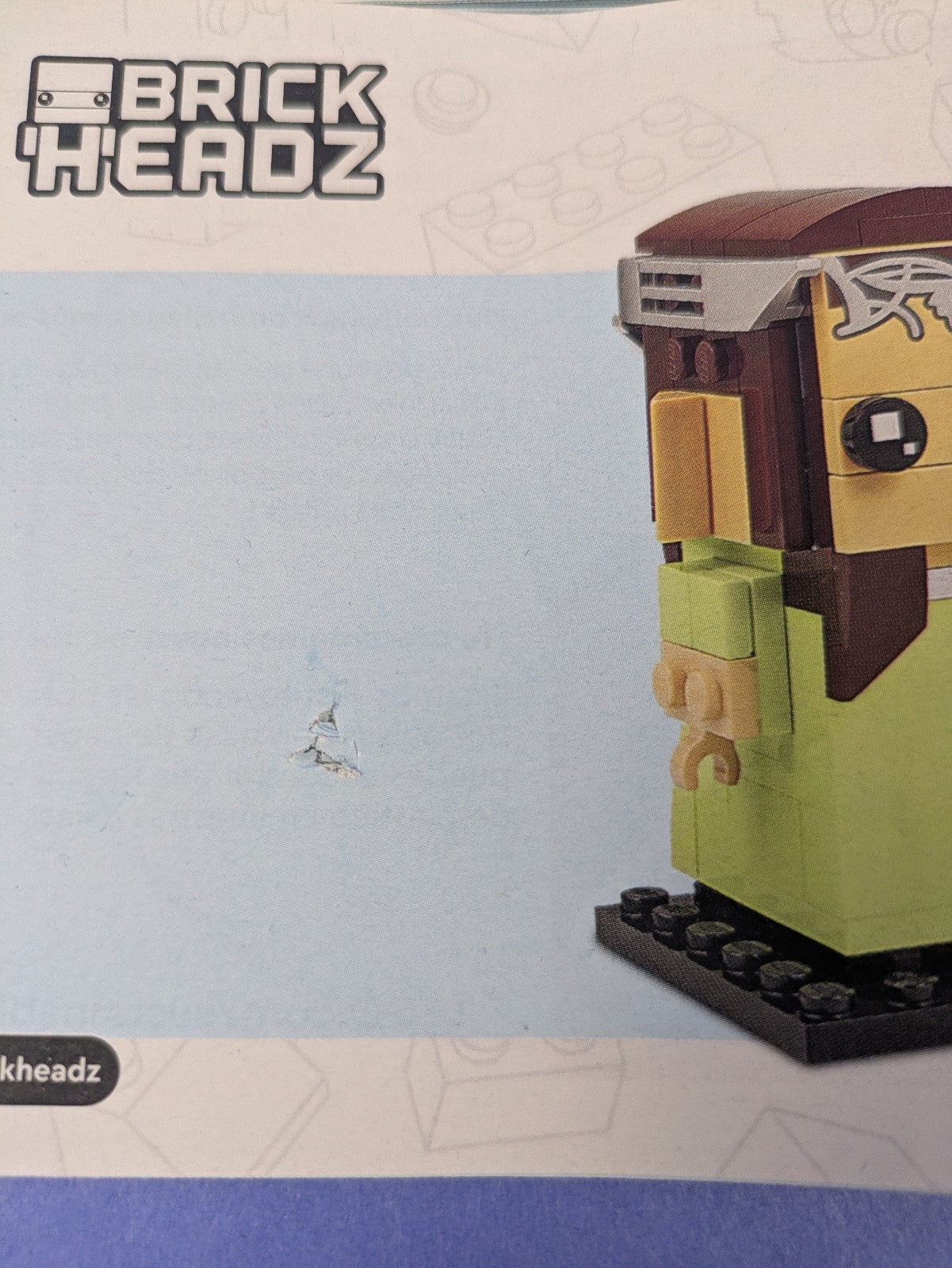 LEGO BrickHeadz The Lord of the Rings Aragorn & Arwen 40632 Complete Pre-Owned
