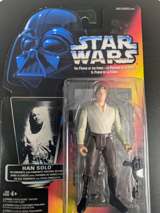 Kenner Star Wars POTF Han Solo in Carbonite Block 69613 Action Figure 3.75" NIB