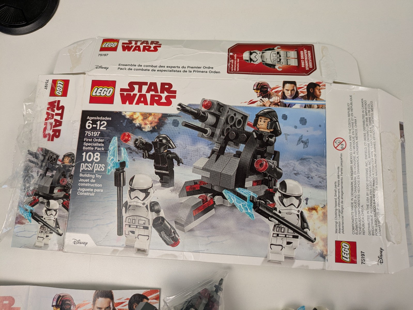 Lego Star Wars: First Order Specialists Battle Pack Set 75197 - Complete Set