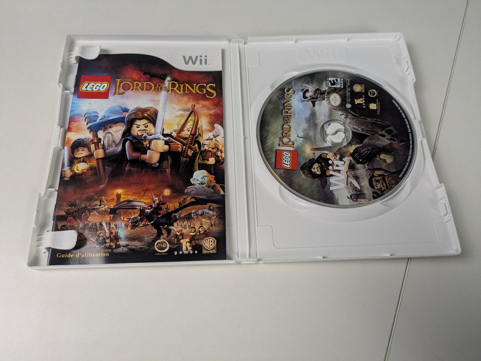LEGO The Lord of the Rings (Nintendo Wii, 2012) CIB