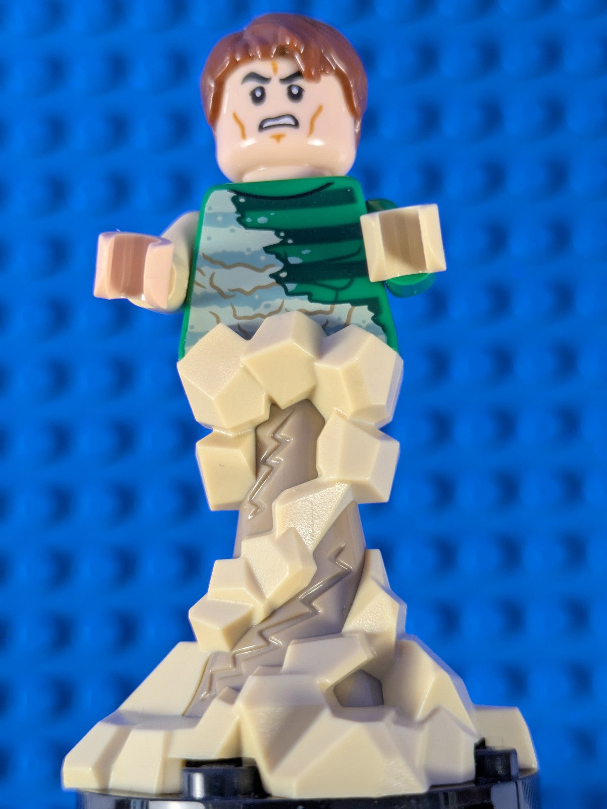 Lego Super Heroes: Spider-Man: Sandman - Green Outfit sh0685 Sets 76178, 76172