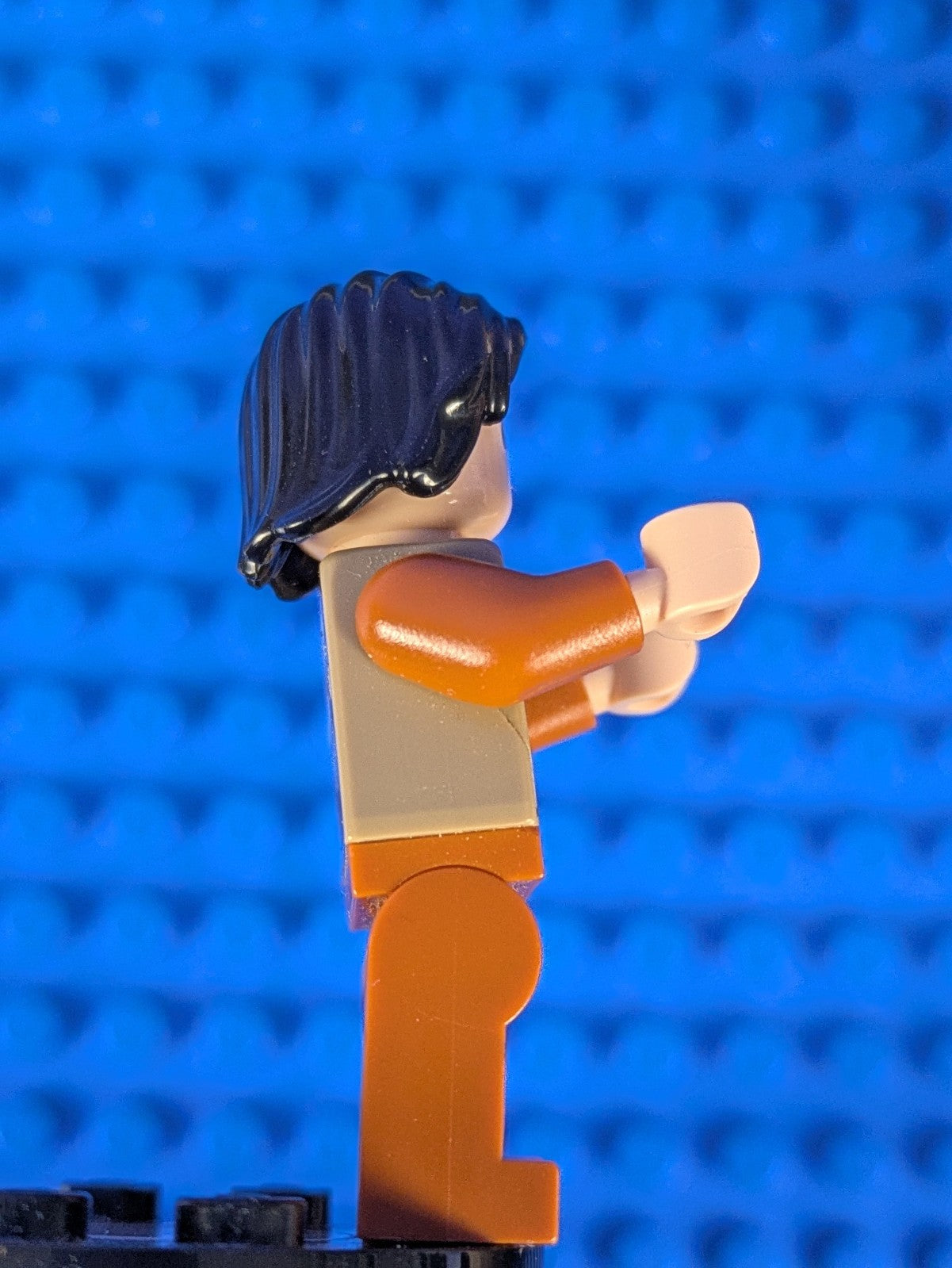 Lego Star Wars: Ezra Bridger - Dark Tan Vest, Hair sw0574 Sets 75090, 75158