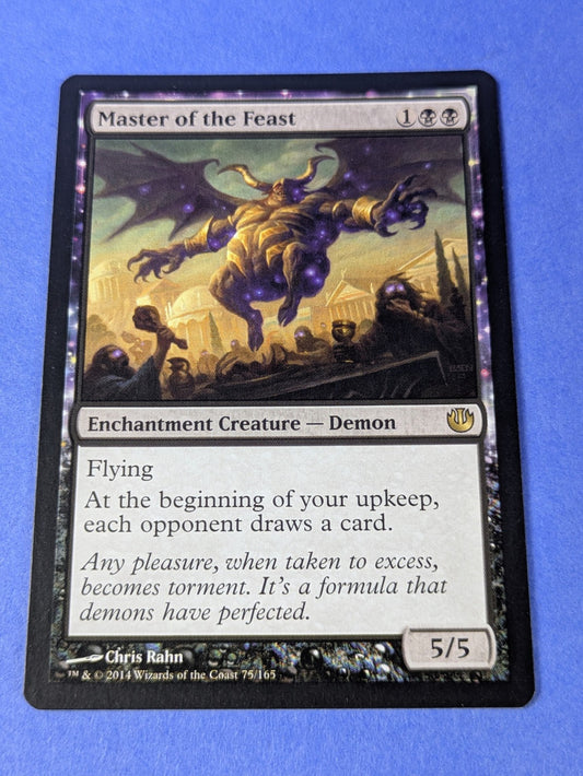 MTG Magic: Journey into Nyx: Master of the Feast #75/165 Rare - NM