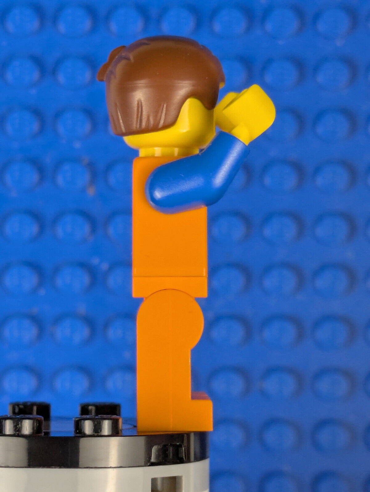 Lego Dimensions: Emmet- Wide Smile with Teeth and Tongue tlm072 Set 70814, 71212