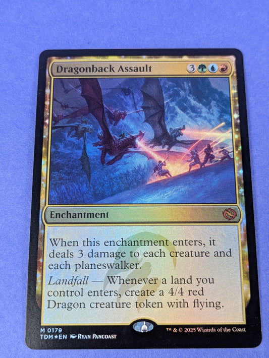MTG Magic: Tarkir: Dragonstorm: Dragonback Assault #0179 Mythic - NM