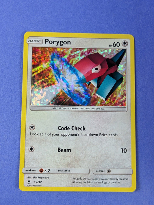 Porygon - 12/12 - Holo Promo McDonald's Collection 2018 - Pokemon - NM
