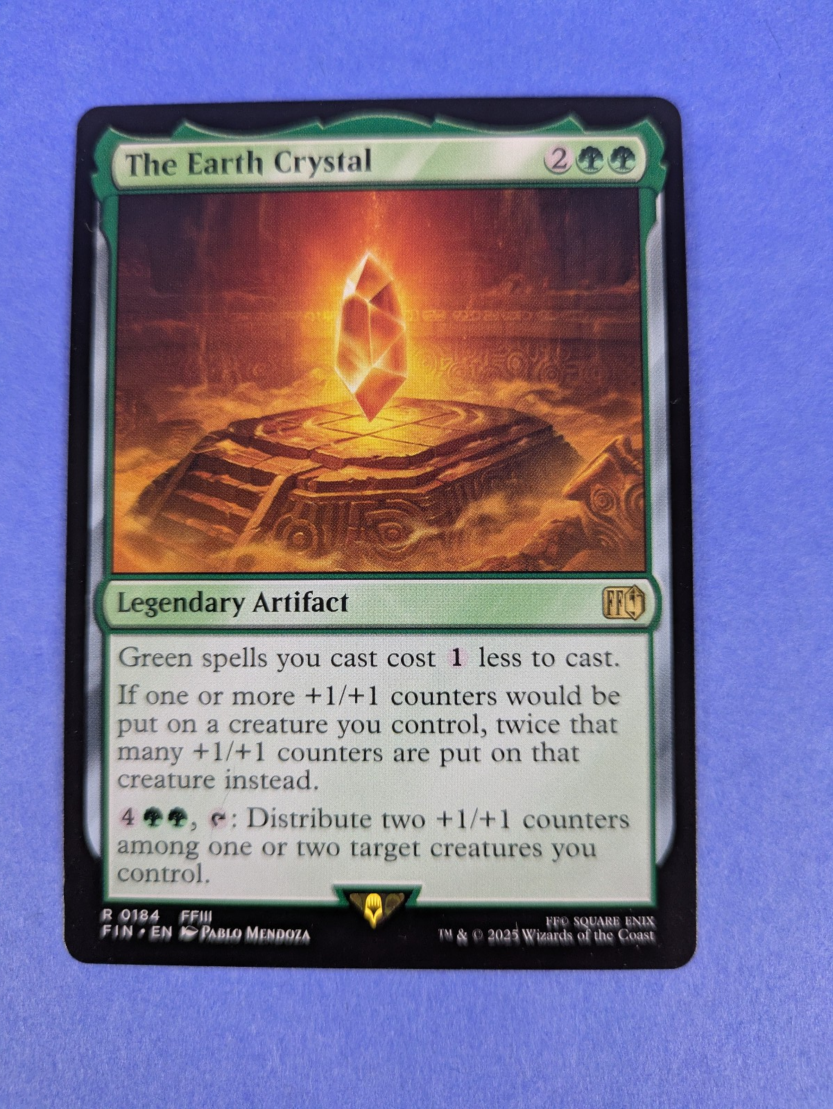 MTG Magic: FINAL FANTASY: The Earth Crystal #0184 Rare - NM
