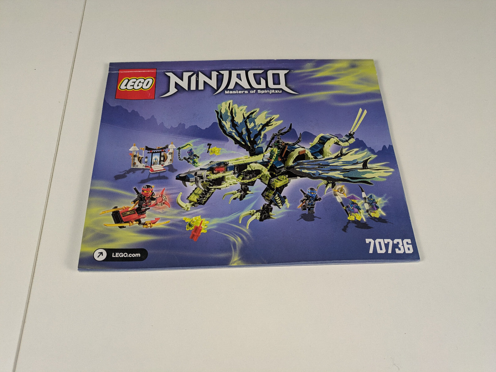 Lego NINJAGO: Possession: Attack of the Morro Dragon Set 70736 - w/ Instructions