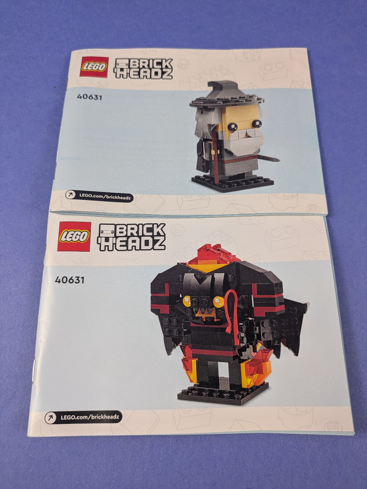 LEGO BrickHeadz The Lord of the Rings Gandalf the Grey & Balrog 40631