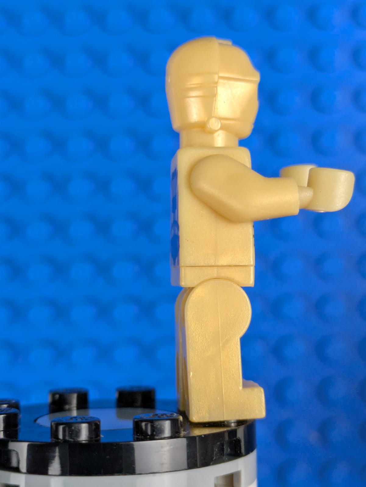 Lego Star Wars: C-3PO - Pearl Light Gold sw0010 Set 7190