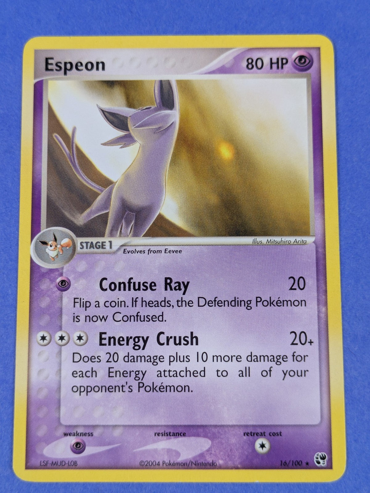 Espeon - 16/100 - Rare Battle Stadium - Pokemon Card - LP