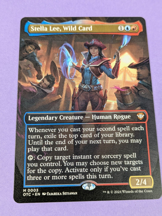 MTG: Outlaws of Thunder Junction: Stella Lee, Wild Card #0003 Mythic - NM