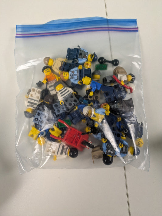 Lego City: Town: Police: Bundle Set 6-in-1 - w/ Instructions