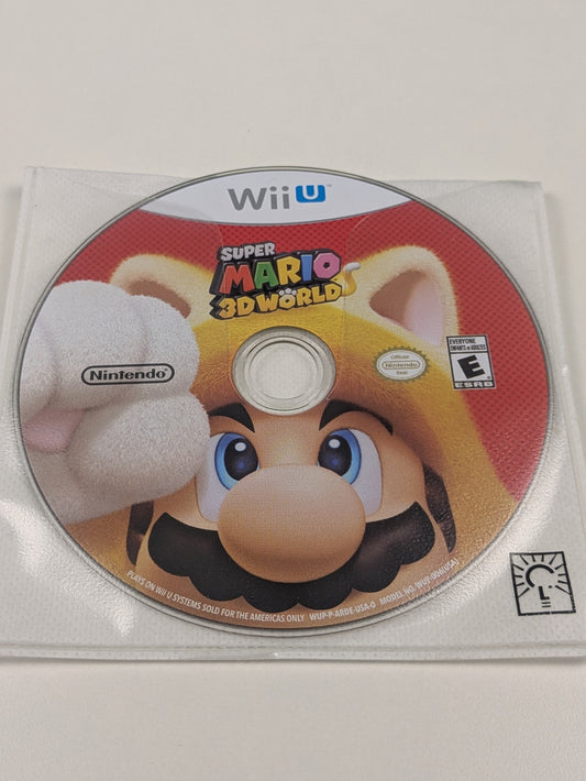 Super Mario 3D World (Nintendo Wii, 2013) Disc Only