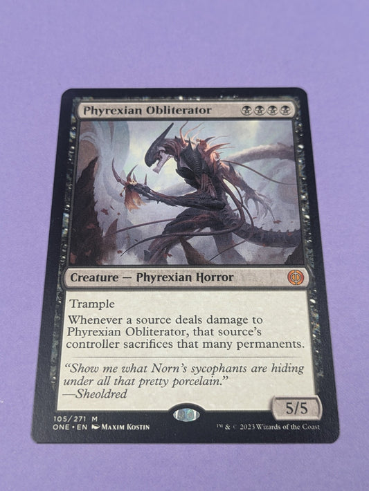 MTG Magic: Phyrexia: All Will Be One: Phyrexian Obliterator #105/271 Mythic - NM
