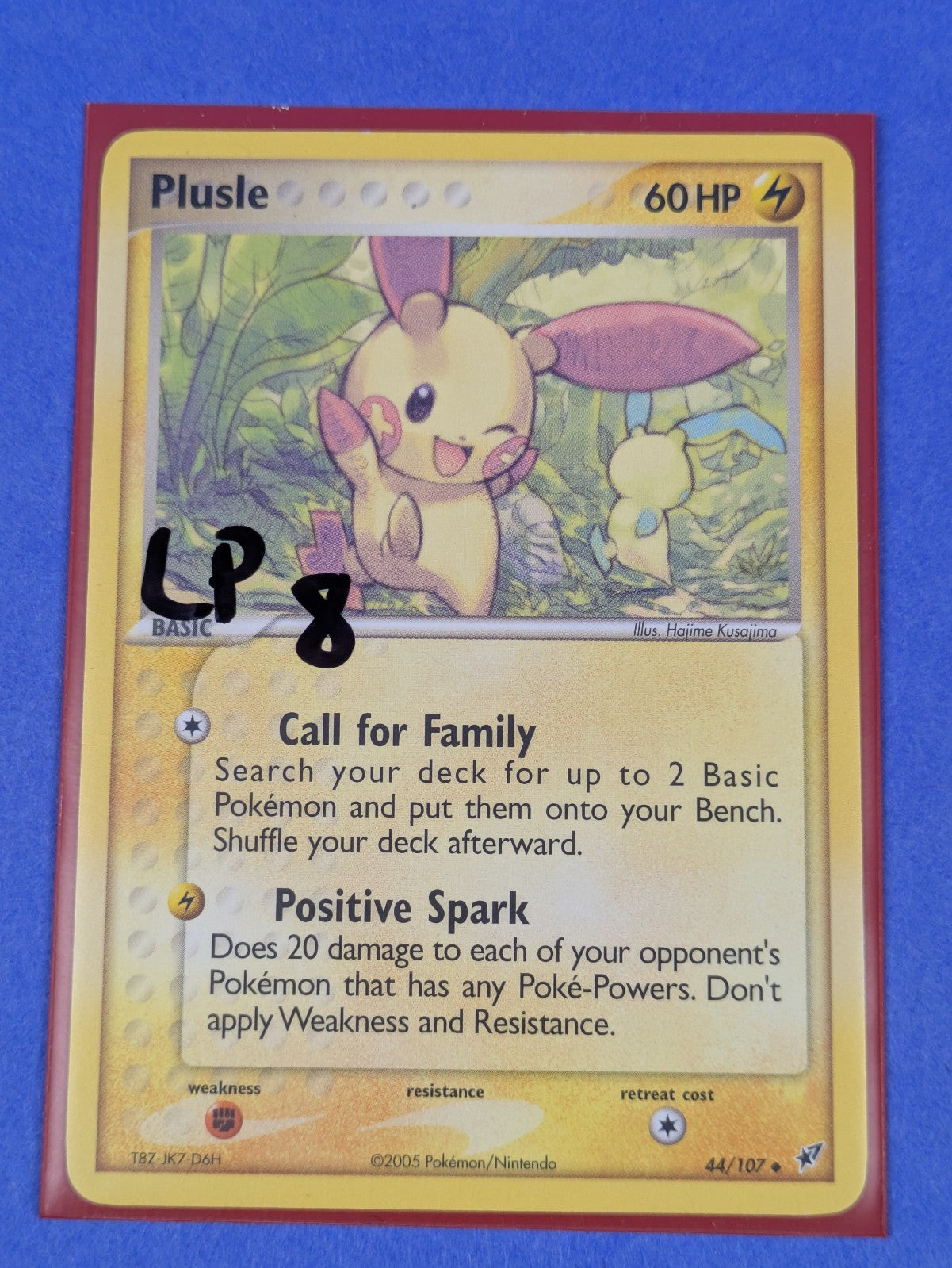 Plusle - 44/107 - Uncommon Deoxys - Pokemon Card - LP