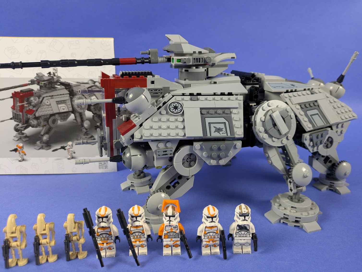 Lego Star Wars: Episode 3: AT-TE Walker Set 75337 Incomplete Set