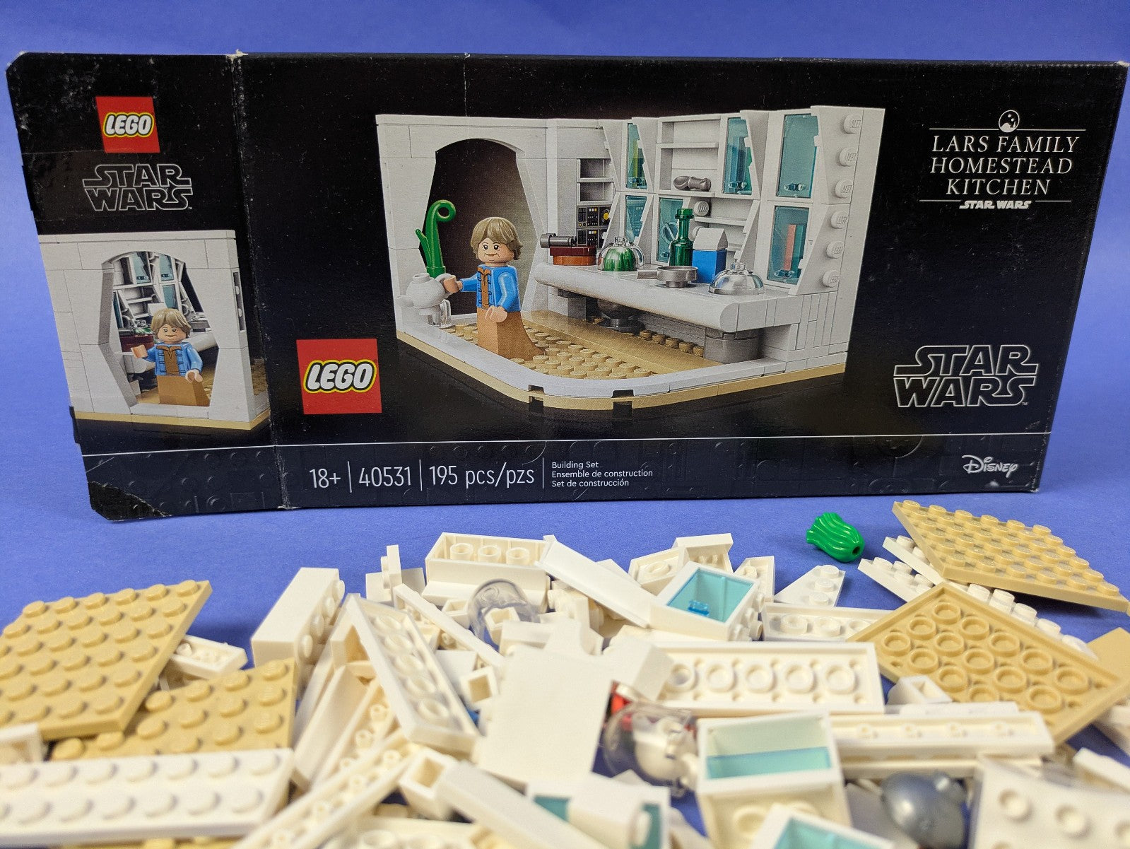 LEGO Star Wars Lars Family Homestead Kitchen 40531 Complete Set Pre-Owned