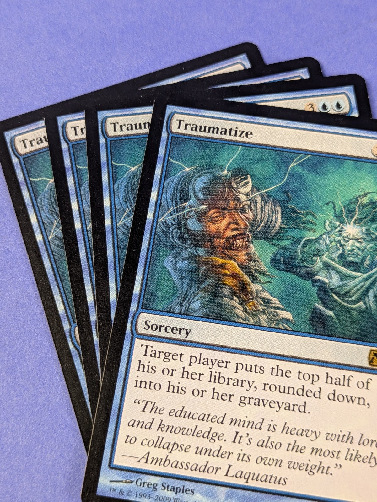 MTG Magic the Gathering: Magic 2010: Traumatize #77/249 - NM