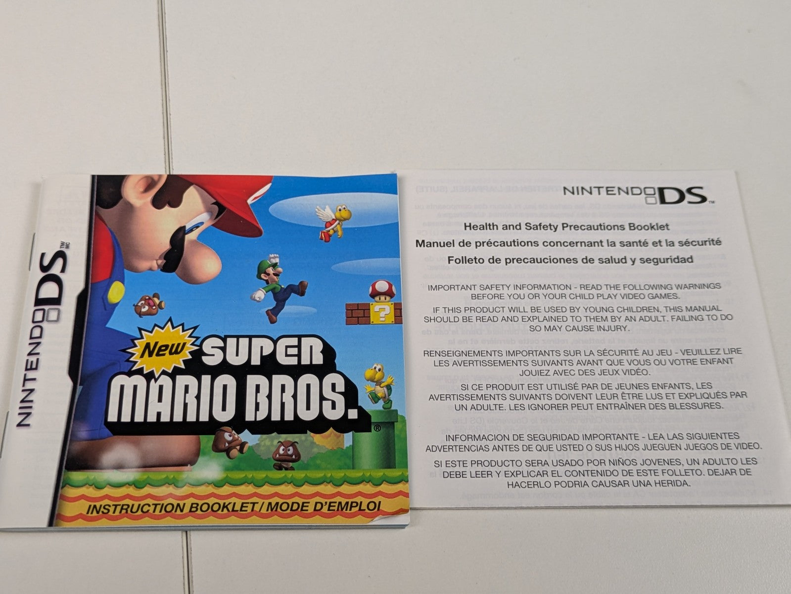 New Super Mario Bros. (Nintendo DS, 2006) CIB