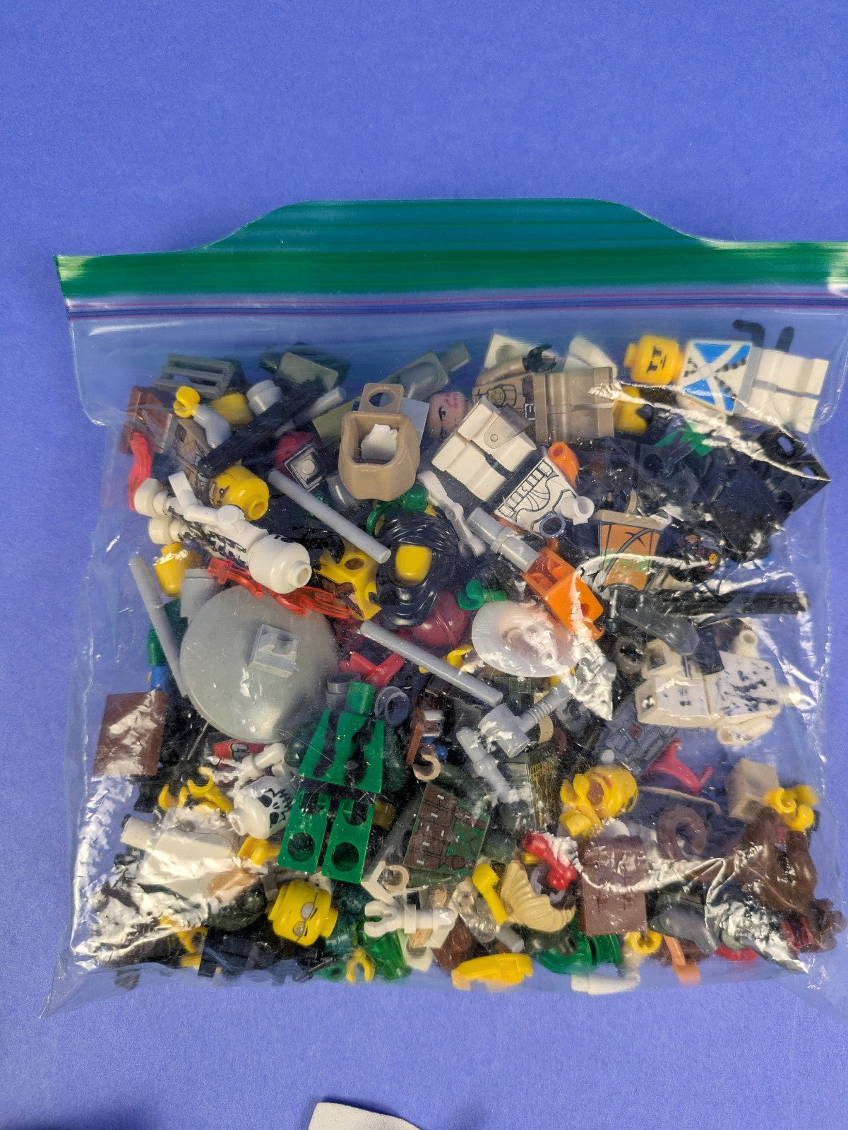 LEGO & Non-LEGO Assorted Minifigure and Random Parts Bundle Lot - 1 lb 5.3 oz