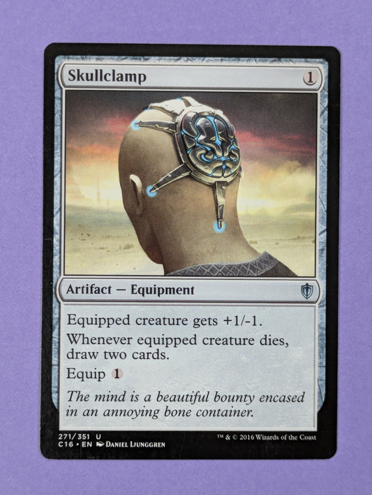 MTG Magic: Commander 2016: Skullclamp #271/351 Uncommon - NM