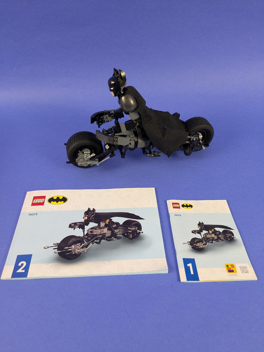 Lego Super Heroes: Batman Construction Figure and the BatPod Bike 76273 Complete