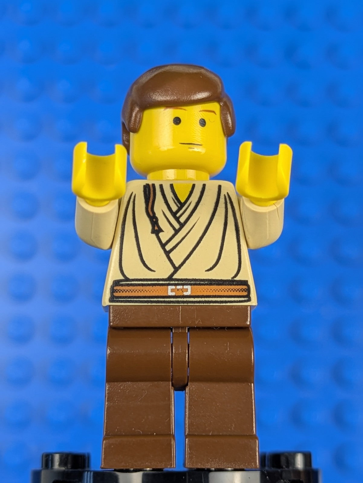 Lego Star Wars: Obi-Wan Kenobi (Young w/ Padawan Braid Pattern) sw0069 Set 7203