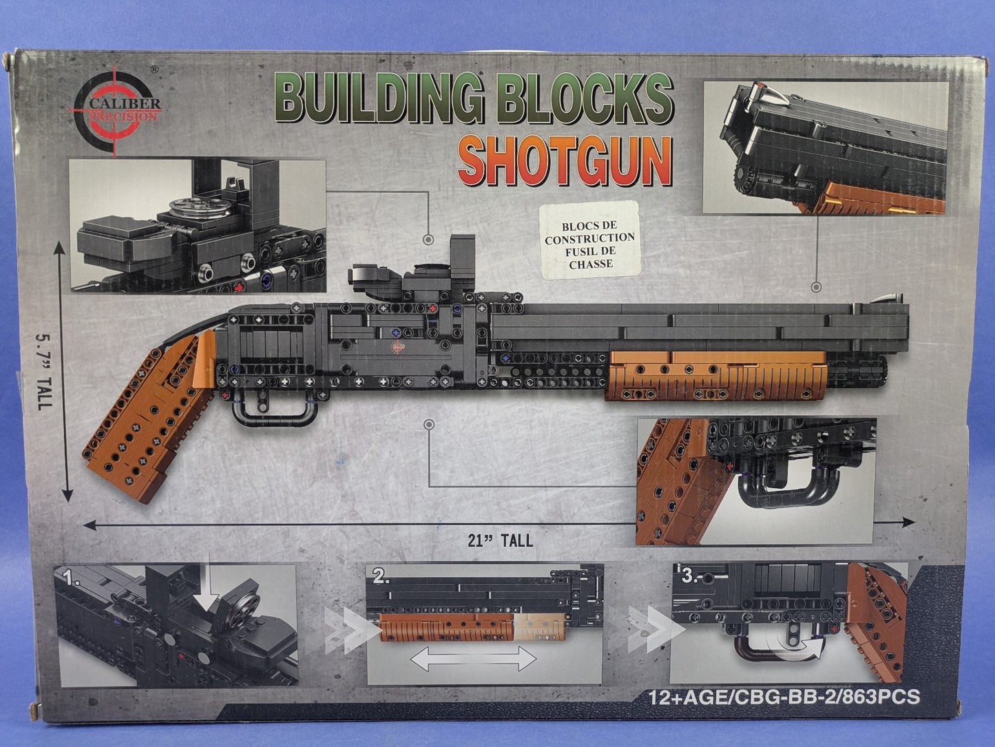 CALIBER PRECISION Building Blocks Shotgun CBG-BB-2