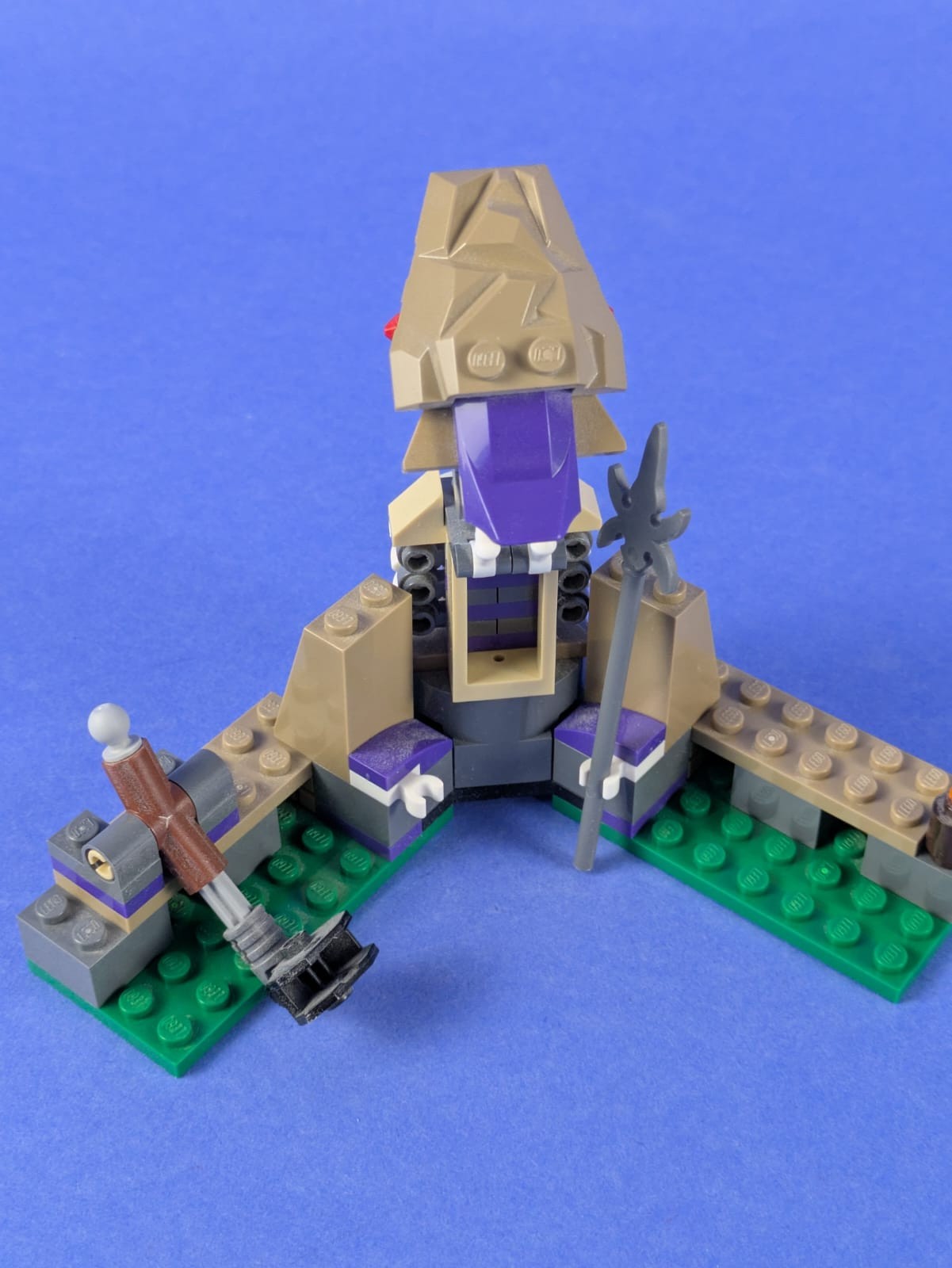 LEGO NINJAGO Titanium Dragon 70748 Incomplete Set Pre-Owned