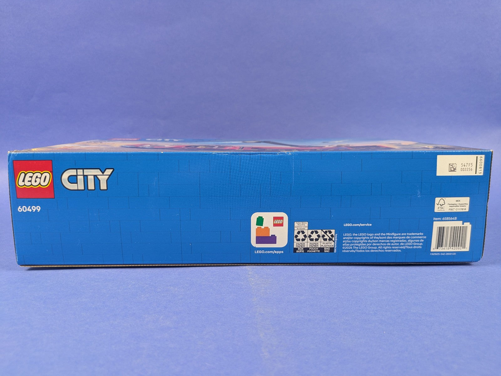 LEGO Town Airport Fire Truck 60499
