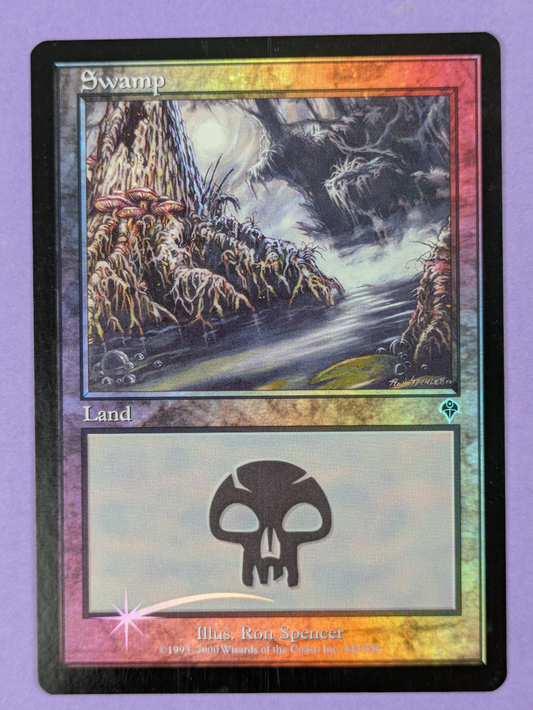 MTG Magic The Gathering: Invasion: Swamp Foil #342 Common - NM