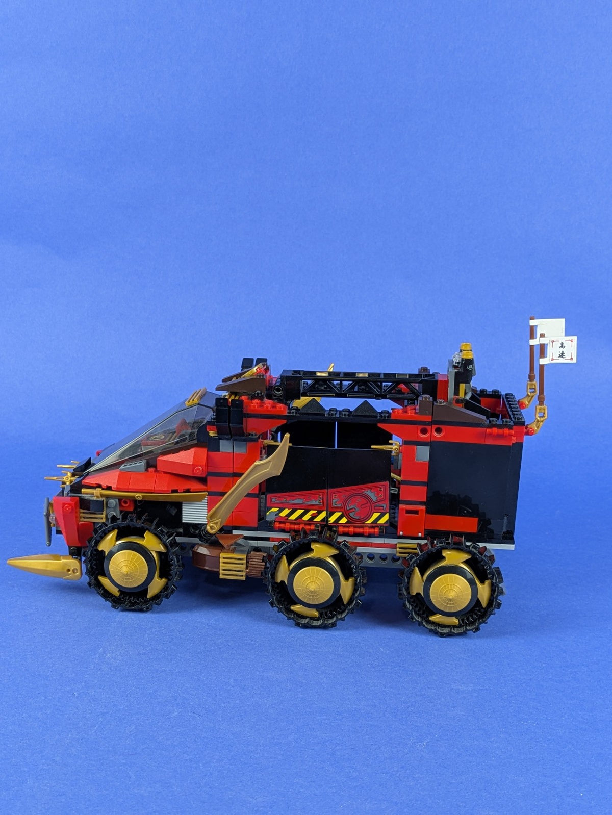 LEGO NINJAGO Ninja DB X 70750 Incomplete Set Pre-Owned