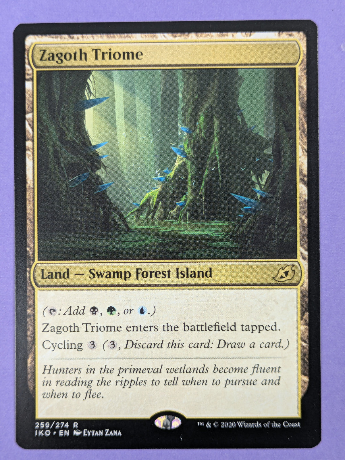 MTG Magic: Ikoria: Lair of Behemoths: Zagoth Triome #259/274 Rare - NM