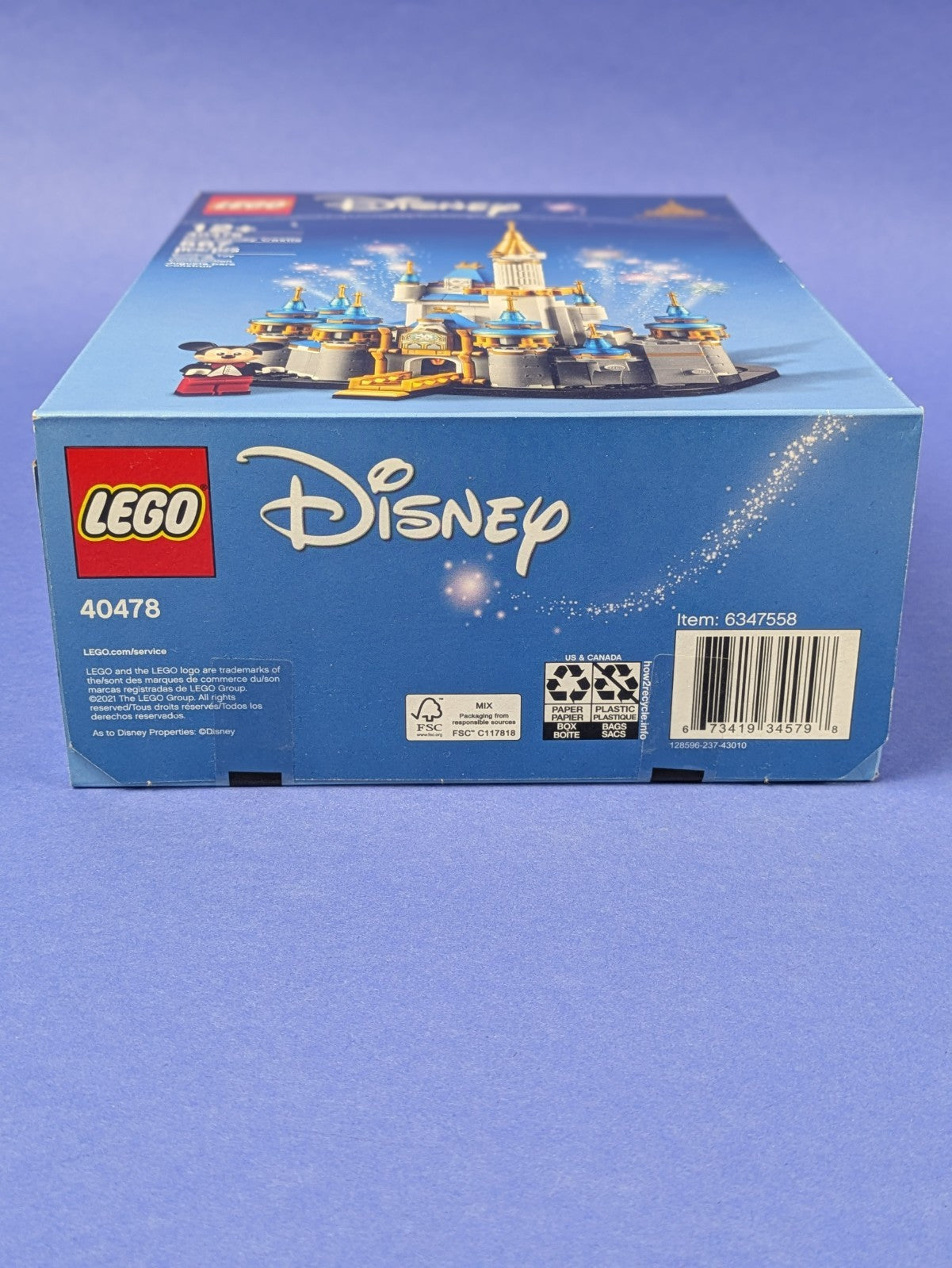LEGO Disney Mini Disney Castle 40478