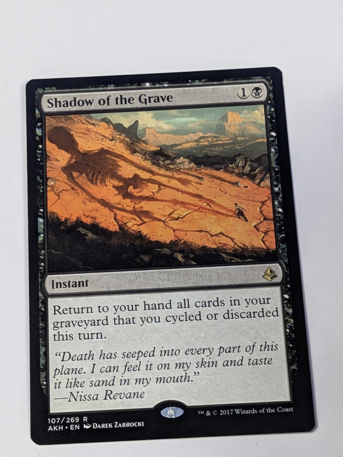 MTG Magic: Amonkhet: Shadow of the Grave #107/269 Rare - NM