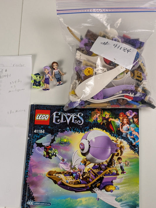 Lego Elves: Aira's Airship & the Amulet Chase Set 41184