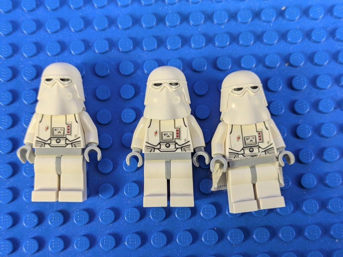 Lego Star Wars 3x Snowtroopers
