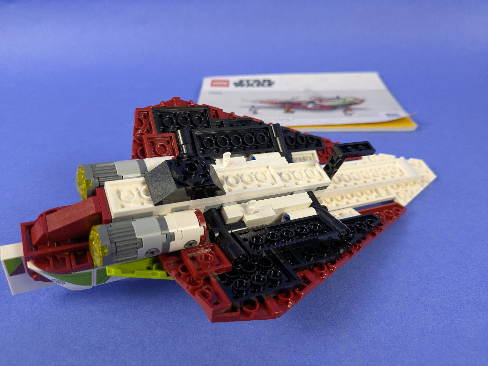 Lego Star Wars: Episode 2: Obi-Wan Kenobi's Jedi Starfighter Set 75333 Complete