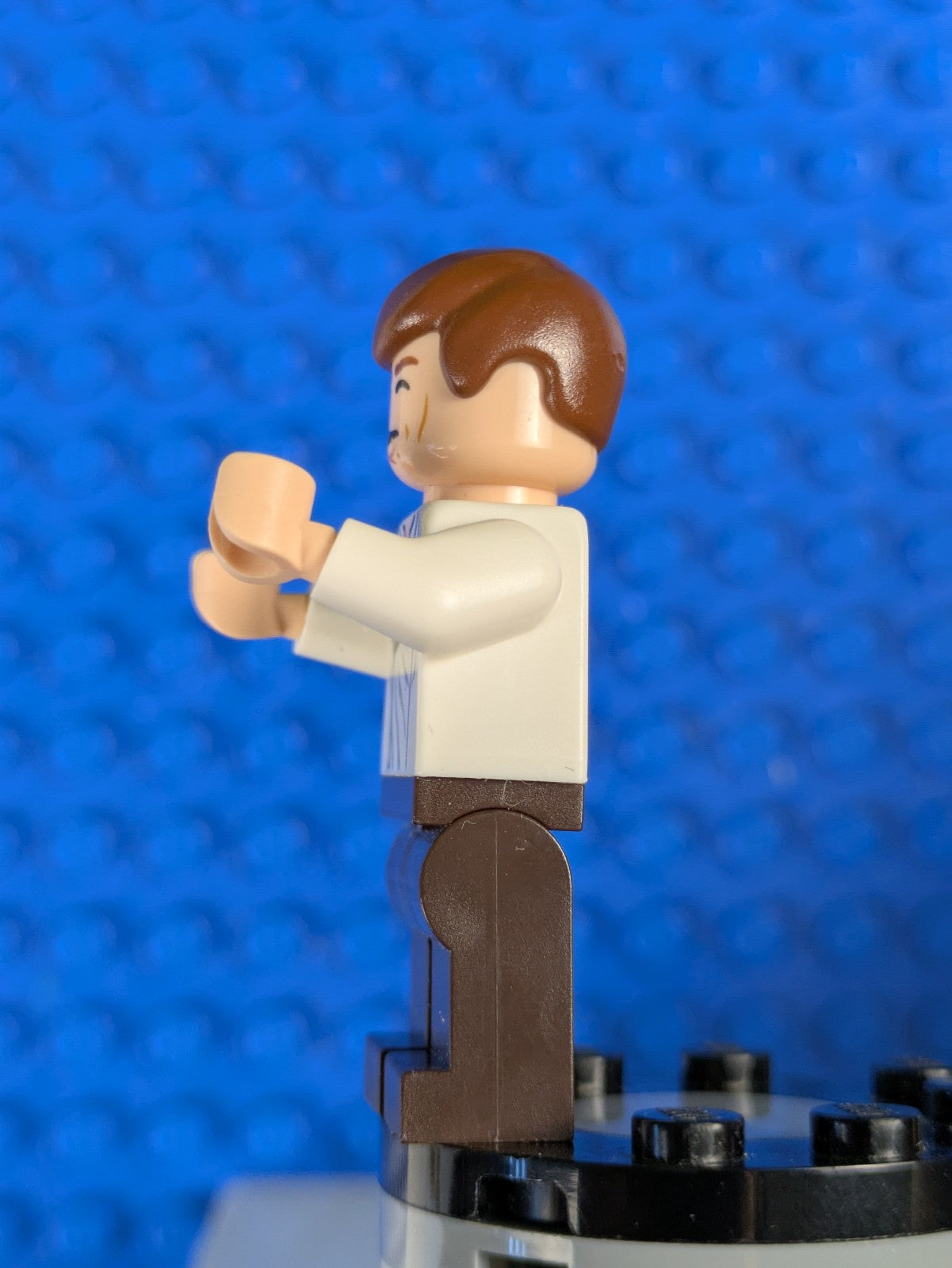 Lego Star Wars: Han Solo - White Shirt with Wrinkles on Front sw0714 Set 75137